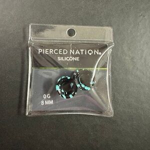 Pierced Nation Silicone Ear Gauges 0G